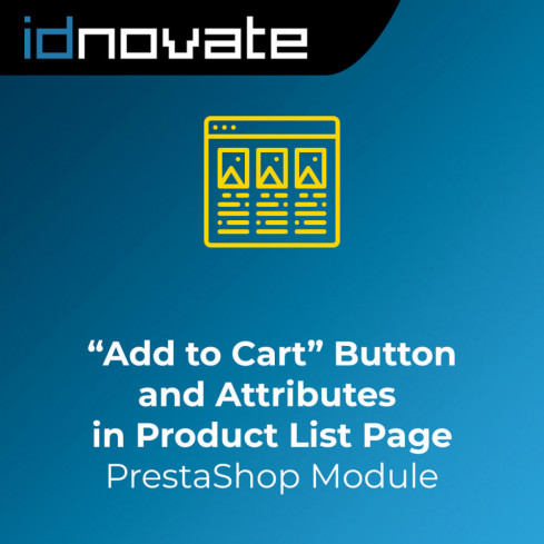 Módulo Add to Cart Button and Attributes in Product List ✅ para PrestaShop