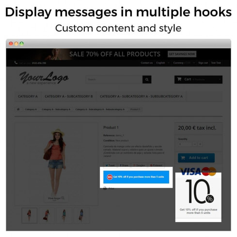Module Promotions et réductions (3x2, rabais, offres, packs) pour PrestaShop