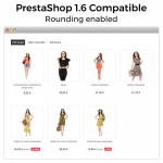Price rounding (5ct, 10ct, .99, .95, Swiss, etc...) module for PrestaShop