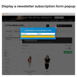 Module Popup (à l'entrée, sortie - exit popup) et Newsletter pour PrestaShop