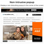Módulo Popup - Avisos - Formulario de suscripción (newsletter) para PrestaShop