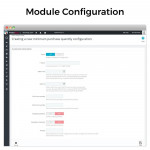 Module Minimum, maximum, multiple units and total cart limits pour PrestaShop