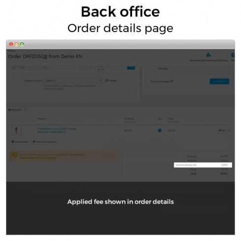 Módulo Pago con tarjeta contra reembolso con o sin comisión para PrestaShop