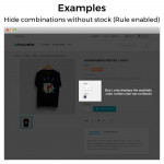 Module Hide product attributes and combinations pour PrestaShop