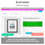 Módulo Mensajes en cualquier lugar para PrestaShop