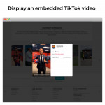 Display the TikTok Videos On Your Store module for PrestaShop