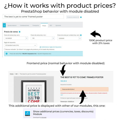 Same price (products and shipping) after VAT applied-Modul für PrestaShop