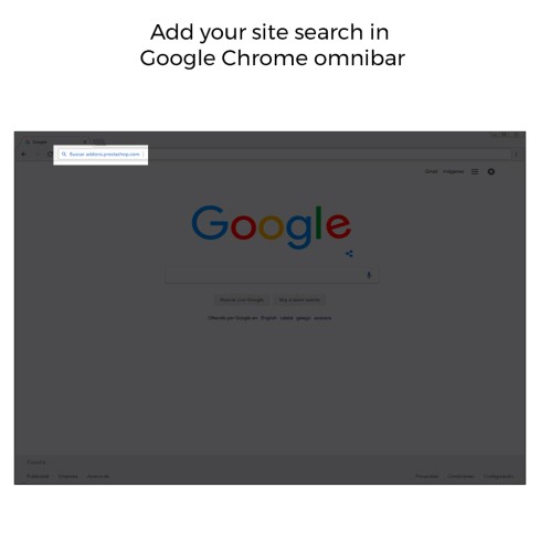 Google Sitelink Searchbox module for PrestaShop