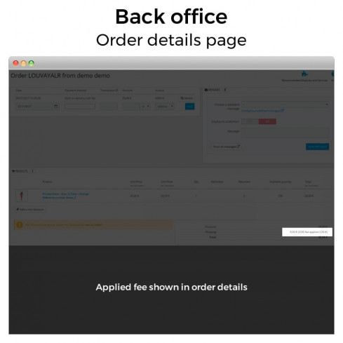 Modulo Pagamento alla consegna con commissione/ricarico Plus per PrestaShop