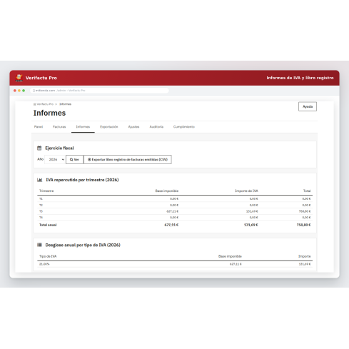 Módulo Verifactu Pro – Facturación electrónica, QR VERI*FACTU y AEAT para PrestaShop