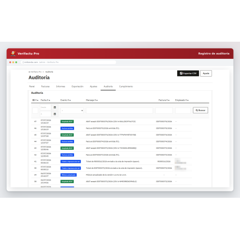 Módulo Verifactu Pro – Facturación electrónica, QR VERI*FACTU y AEAT para PrestaShop