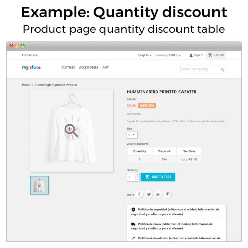 Moduł Price increments, discounts and fixed prices dla PrestaShop