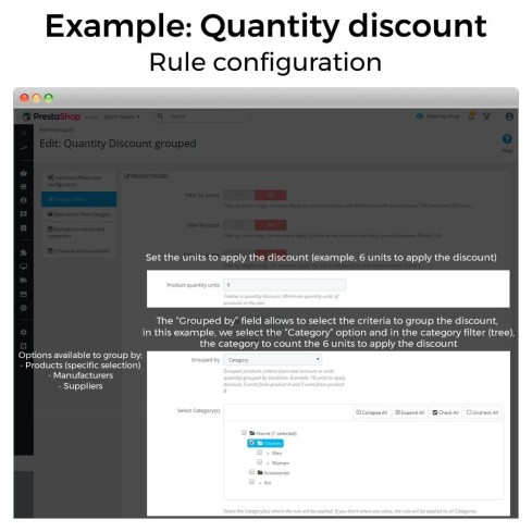 Modulo Aumenti di prezzo, sconti e prezzi fissi per PrestaShop