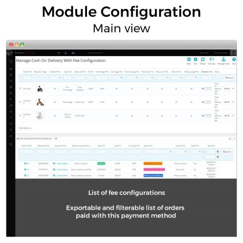 Módulo Pago contra reembolso con comisión/recargo Plus para PrestaShop