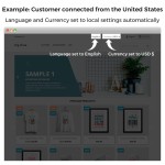 Modulo Cambio Auto di Paese, Lingua/Valuta - Geolocalizzazione per PrestaShop