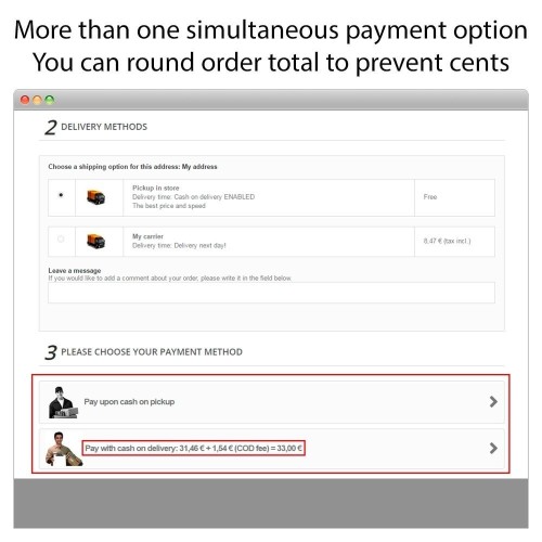Módulo Pago contra reembolso con comisión/recargo Plus para PrestaShop