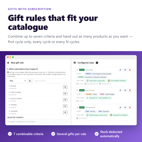 Abonnements & wiederkehrende Zahlungen: Auto-Abrechnung-Modul für PrestaShop