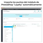 Módulo Programa Puntos de Fidelidad: Recompensas, Cupones y Bonos por Hitos para PrestaShop