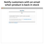 Module Out of Stock Notifications - Back In Stock Alerts pour PrestaShop