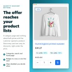 Quantity discounts as clickable buttons module for PrestaShop