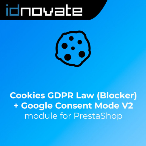 Modulo Cookies Legge GDPR (Blocker) + Google Consent Mode V2 per PrestaShop
